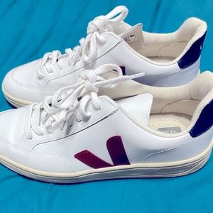 Veja V12 Leather White Sneakers